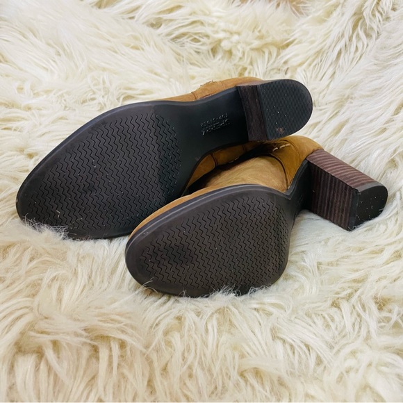 Sperry suede braided heeled ankle booties - Picture 6 of 9